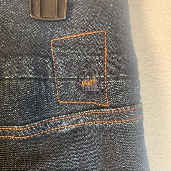 Jag Hi Rise Skinny Pull On Blue Jeans - Picture 10 of 13